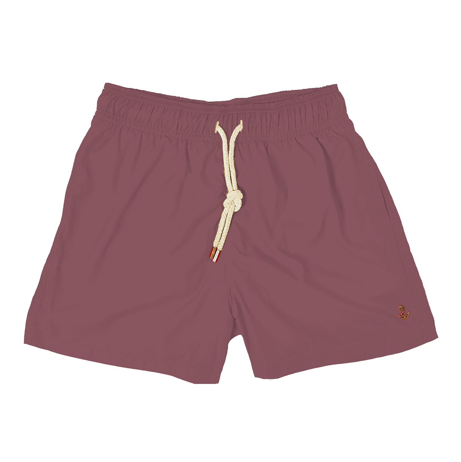 Mens burgundy swim shorts sales
