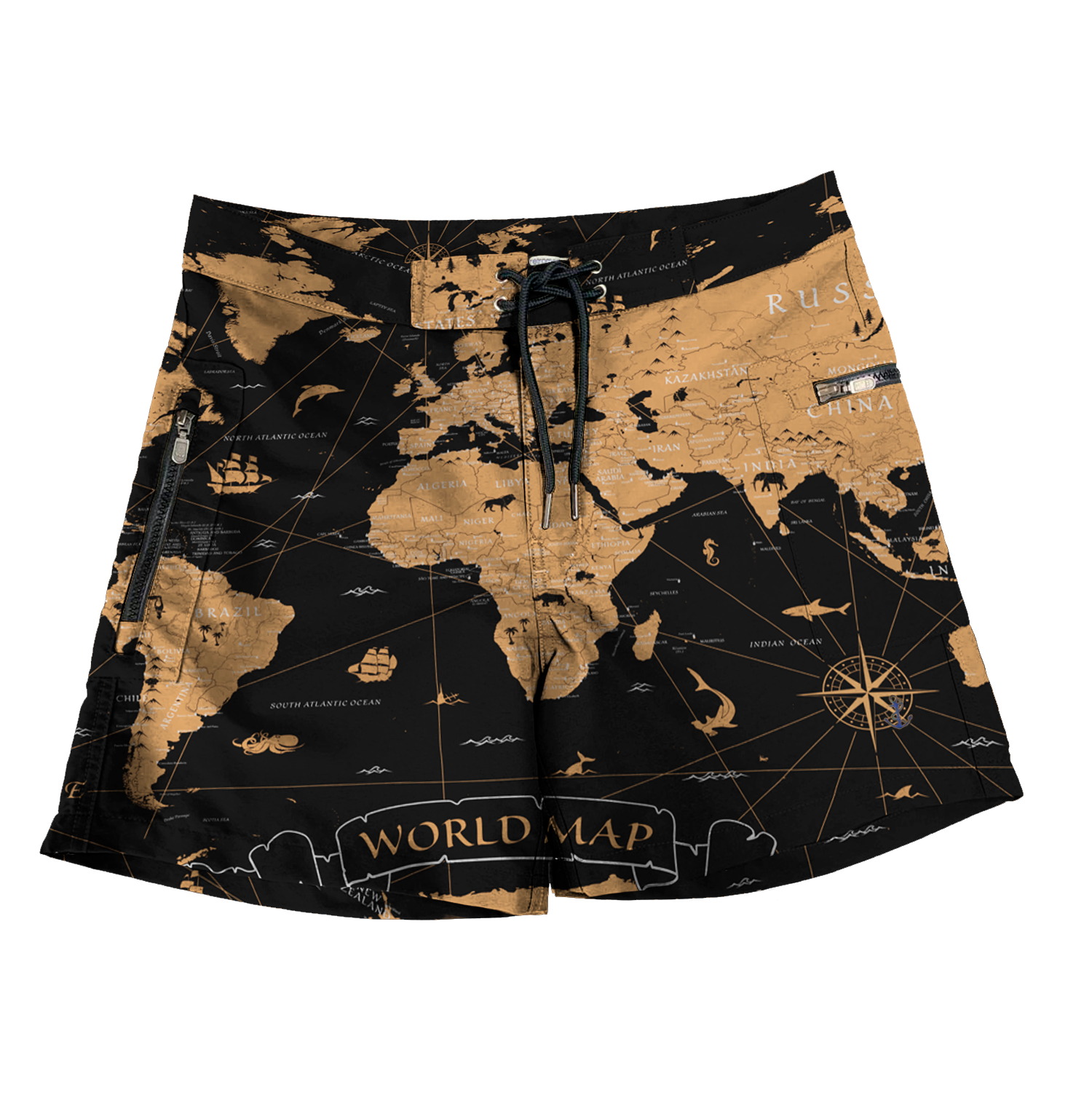 The Globe - Men’s Designer Board Shorts | Retromarine – Retromarine New ...